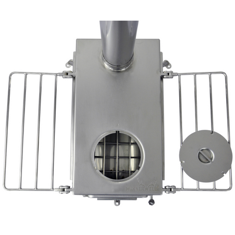 Winnerwell Woodlander Double View 1G L-sized Forno a legna da campeggio 